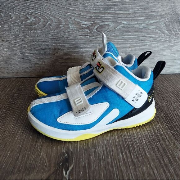 Nike LeBron Soldier 13 'Light Photo Blue Crimson' CI7524-401 Size 8C - Picture 4 of 11